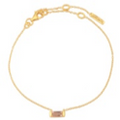 ***Smokey Quartz Gold Bracelet