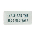 Good Old Days Rectangular Decoupage Plate 8.5x4