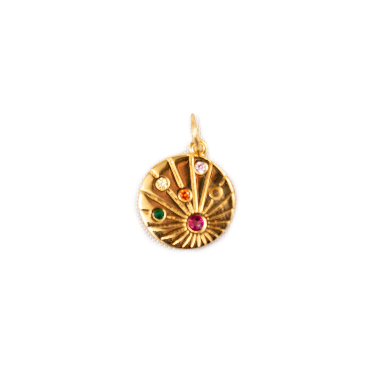 ***Rainbow Sunray Charm