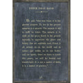 Thich Nhat Hanh Art Print - Grey Wood