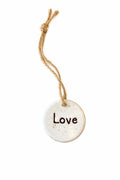 Love Ceramic Ornament