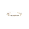 ***Angels Are Watching Silver Cuff
