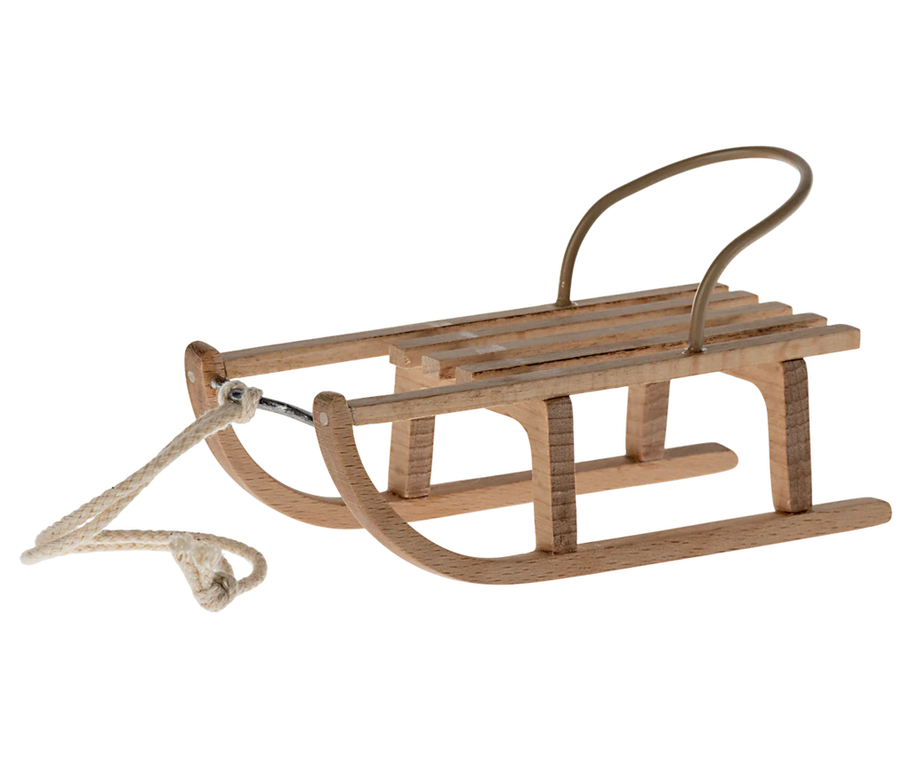 Wood Mouse Sled