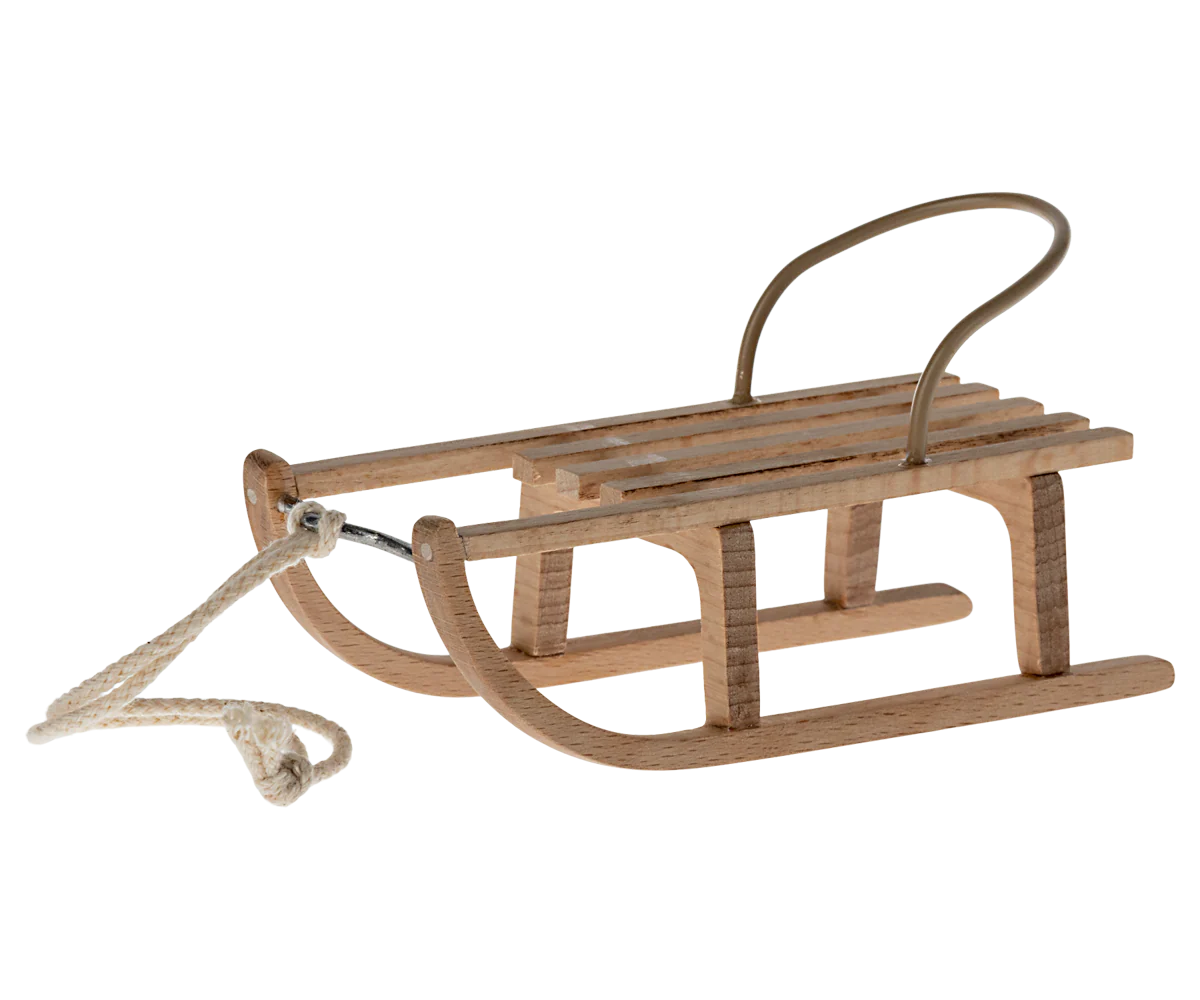 Wood Mouse Sled