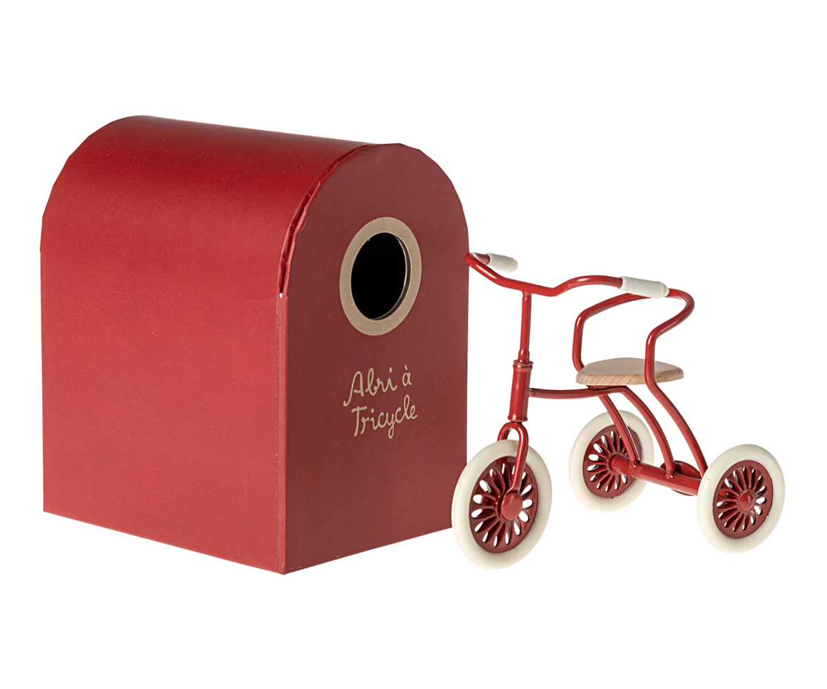 Abri a Tricycle, Mouse- Red