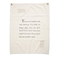 You Are My Sunshine Canvas Wall Tarp - 31.5x40