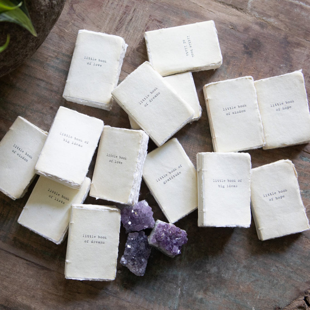 ***Little Book Of Wisdom Mini Deckled Edge Notebook