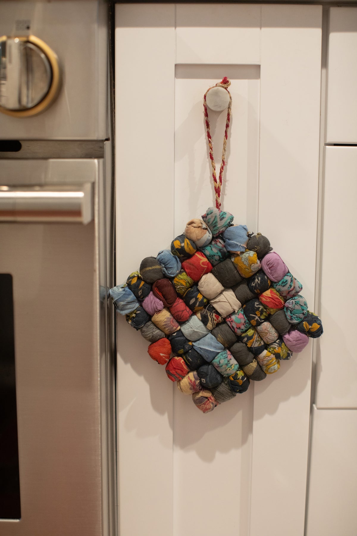 Kantha Trivet - 7"x7"