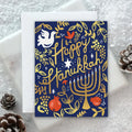 Pomegranate Holiday Greeting Card
