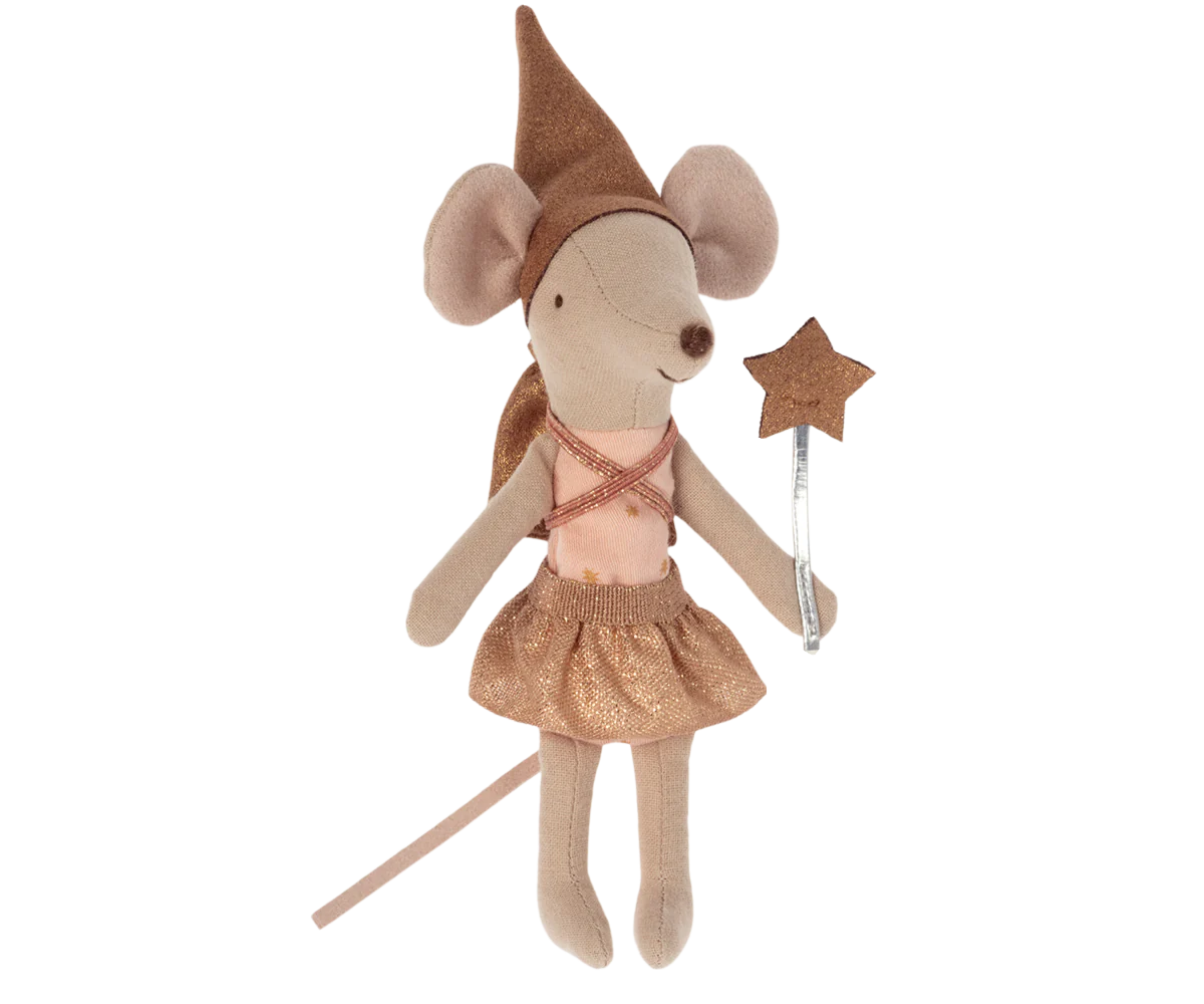 Tooth fairy mouse in matchbox-