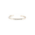 ***It Is Written In The Stars Silver Cuff