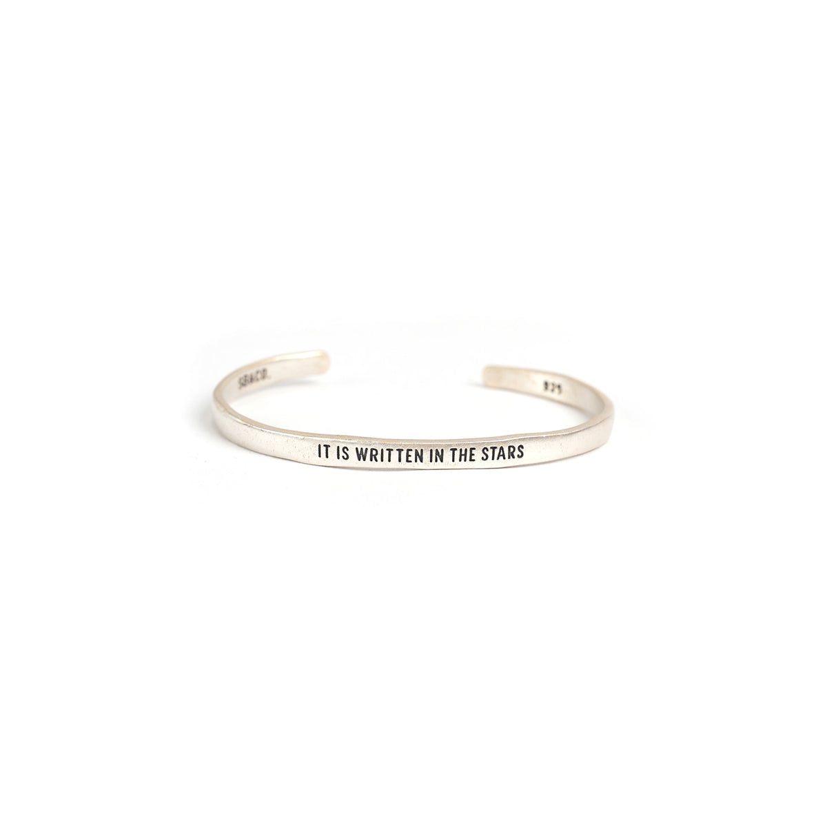 ***It Is Written In The Stars Silver Cuff