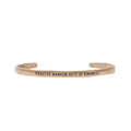 ***Practice Random Acts Brass Cuff