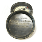 Compass with Leather Pouch