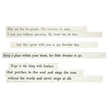 Poetry Sticks
