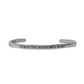 ***Stand In Your Truth Silver Cuff