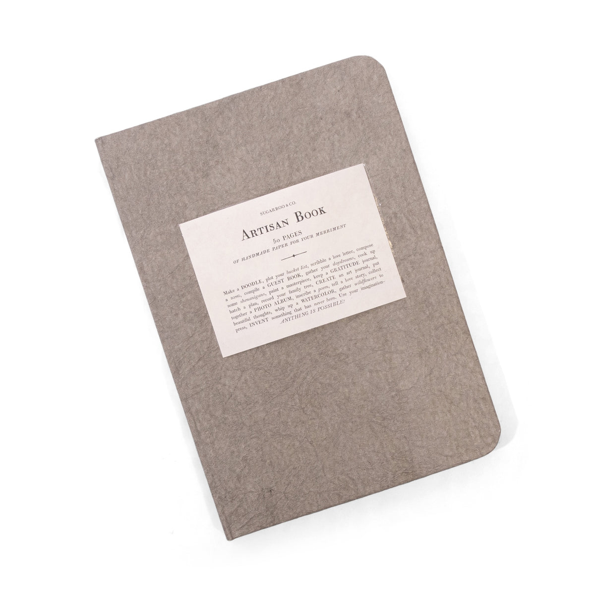 Artisan Book - Grey