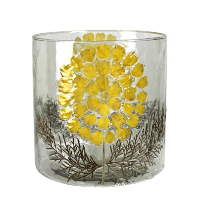 Enamel Hurricane, Yellow Daisy