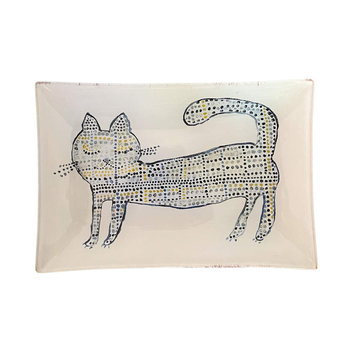 Large Rectangle Decoupage Plate