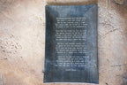Robert Frost Rectangular Decoupage Plate 5.75x8.5