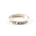 ***Expect Miracles Ring - Silver