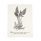 ***When The Root Is Deep Botanical Handmade Paper Print - 12x16