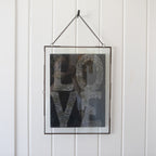L-O-V-E Art Poster - 12x16