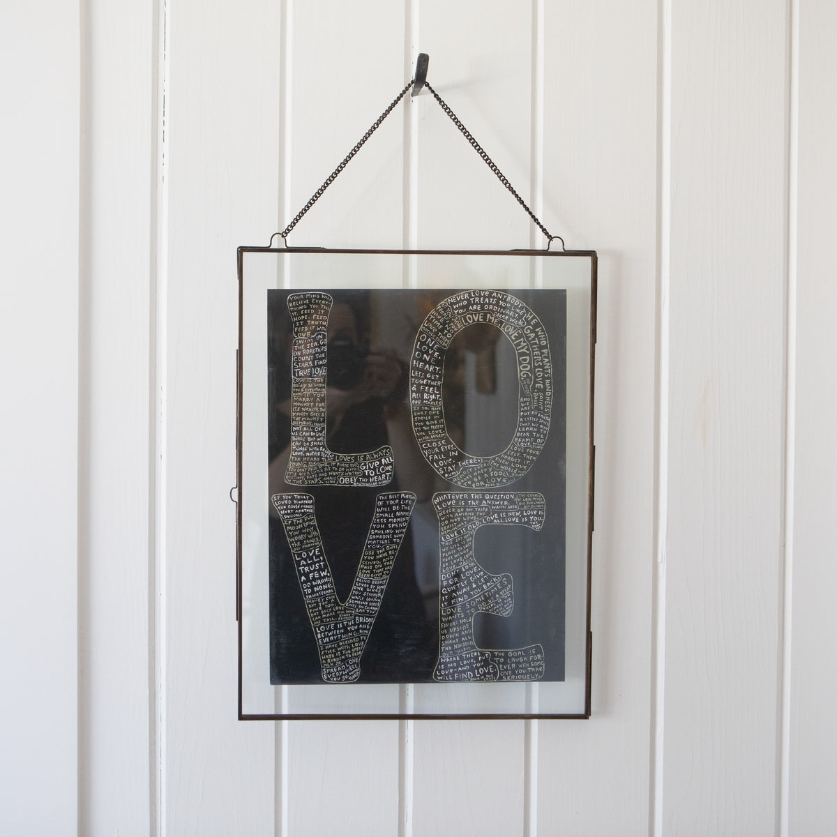 L-O-V-E Art Poster - 12x16