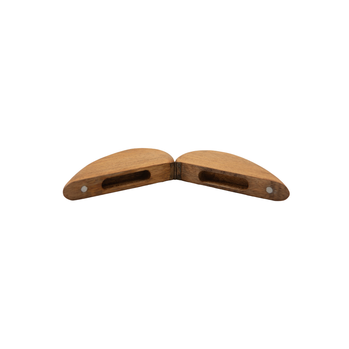 Wooden Heart Shape Magnetic Ring Box - 7in