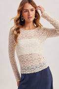 Lily Lace Long Sleeve Top