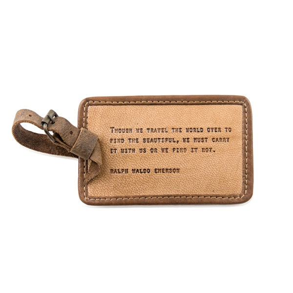 Leather Luggage Tags