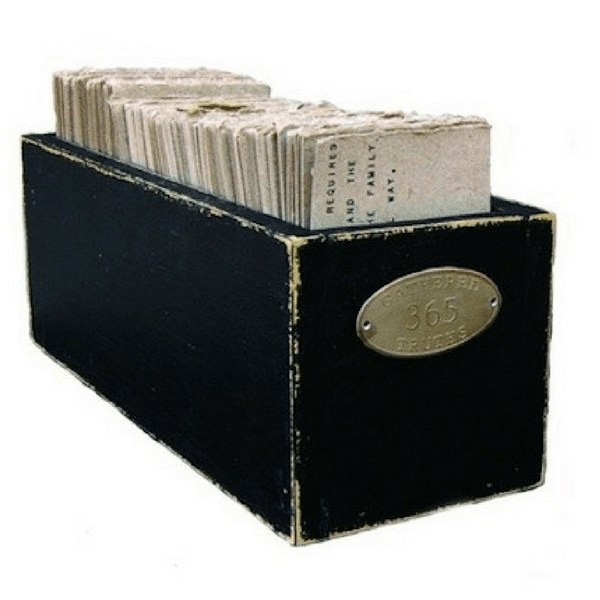 365 Gathered Thoughts Box - 1st Edition
