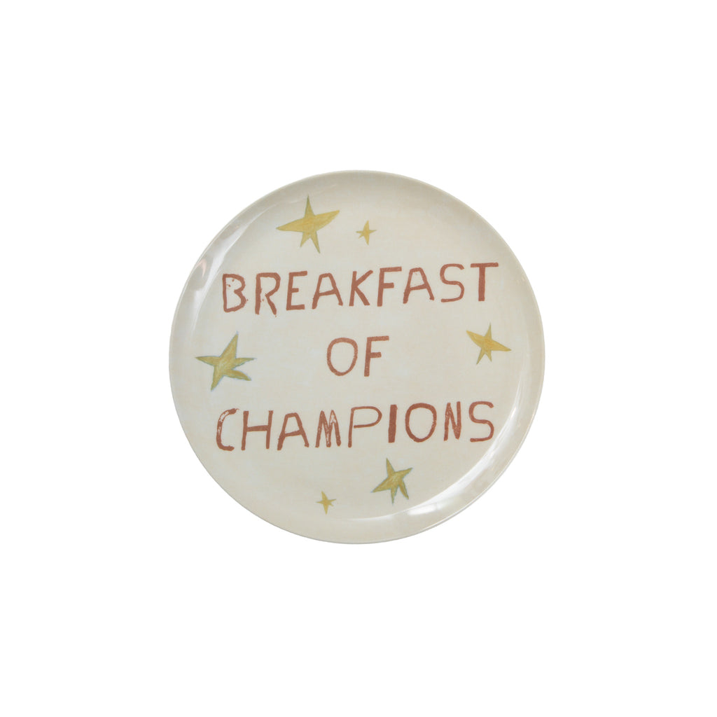 Happy Plate Melamine Plate