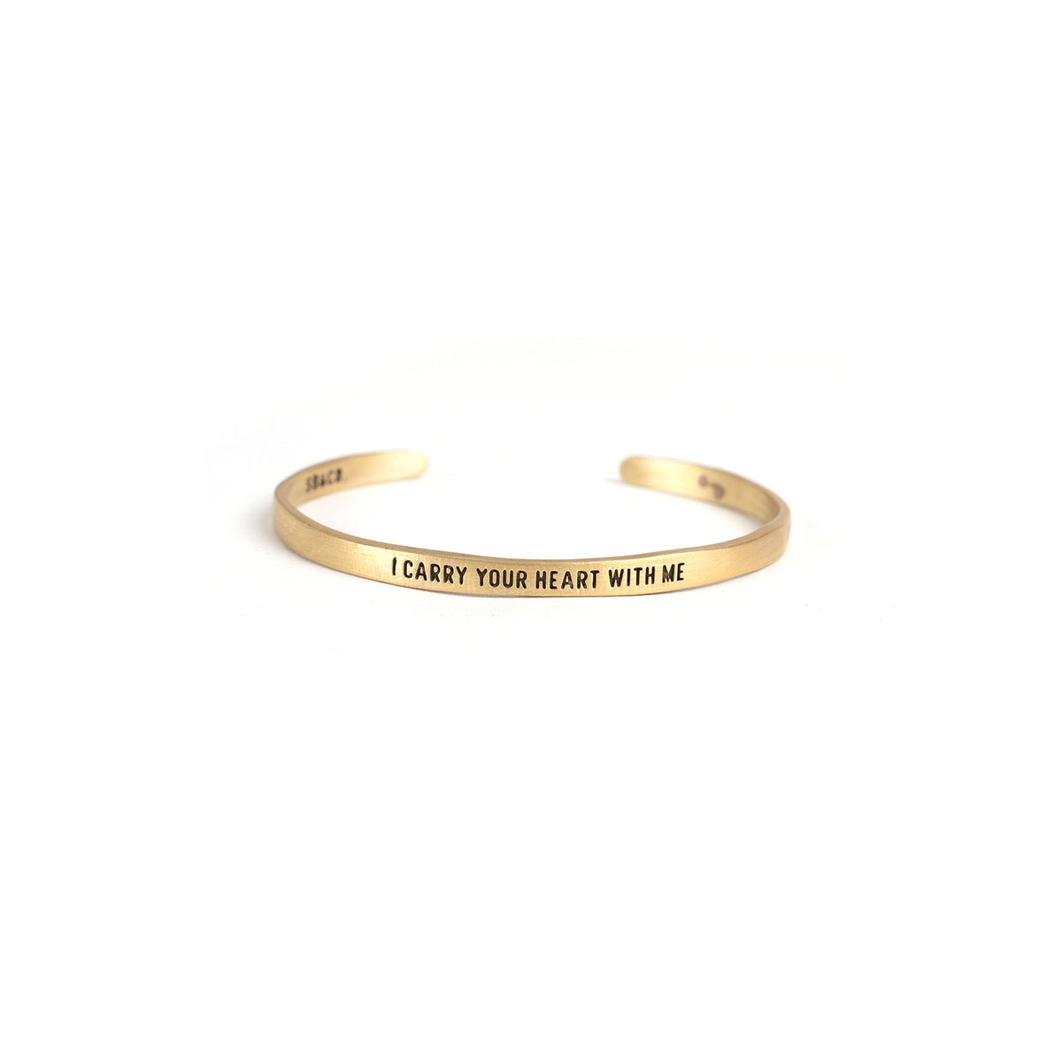 Articles of Love Collection - Brass Cuff