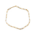 Long Link Chain Anklet - 10"
