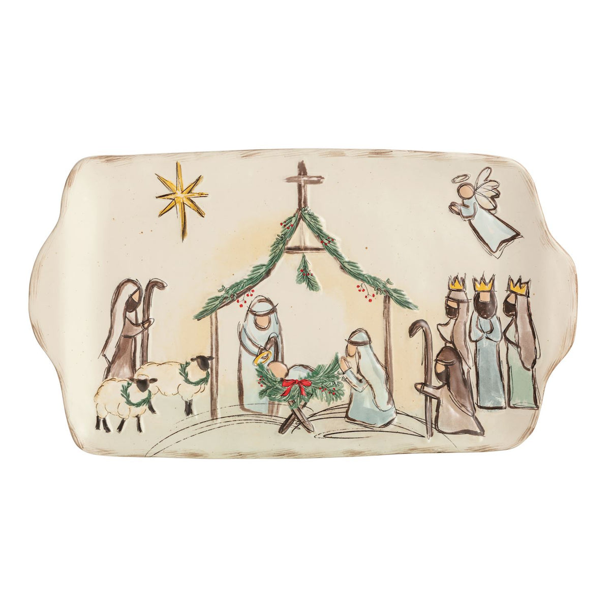 Nativity Platter, New
