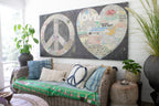 Choose Peace Art Print in Black - Quick Ship