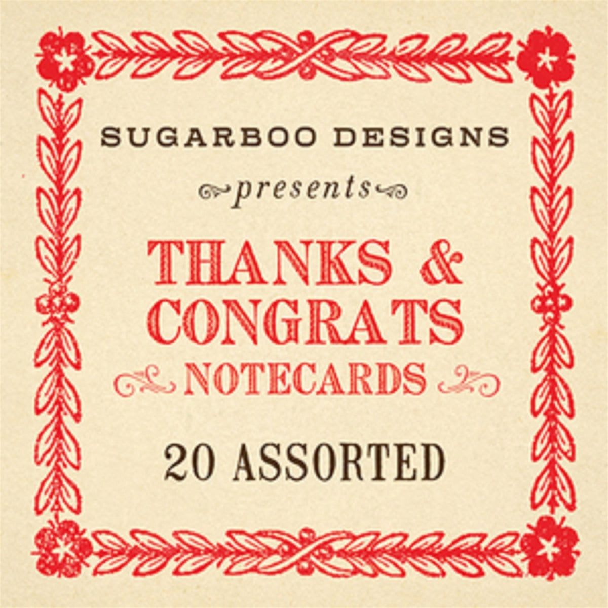 Thanks & Congrats Notecards - Set of 20