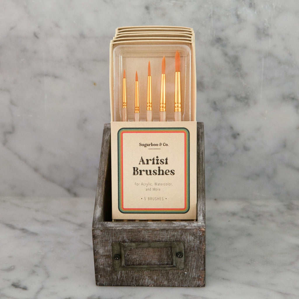 Artist Paint Brushes - Set of 5