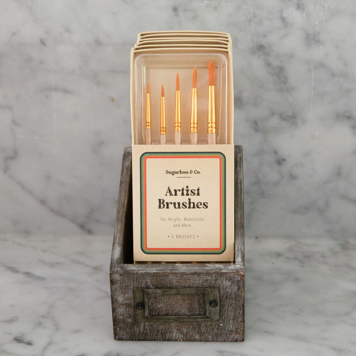 Artist Paint Brushes - Set of 5