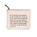 May The Sun Bring You Canvas Zip Bag