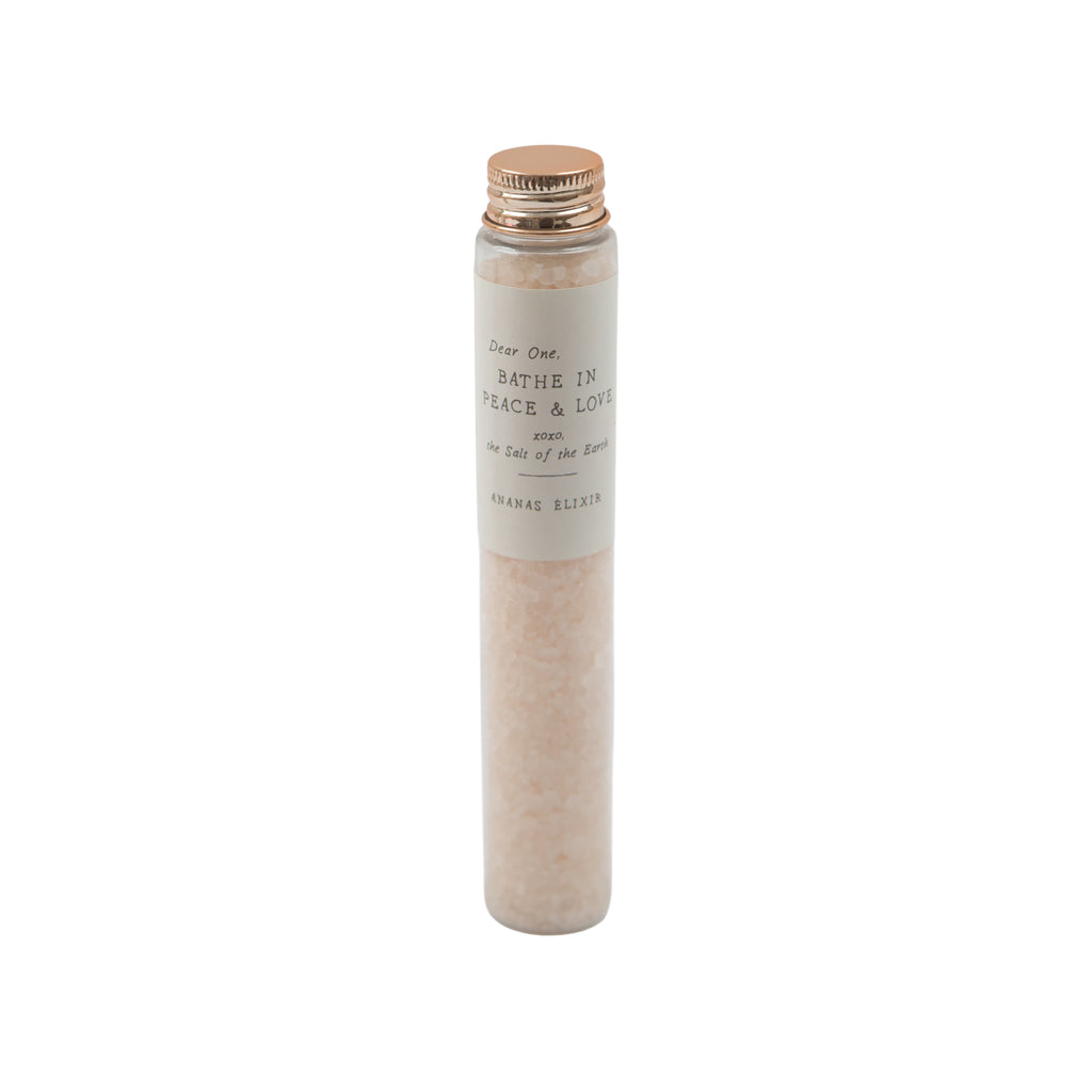 Ananas Elixir Peace & Love Bath Salt Collection