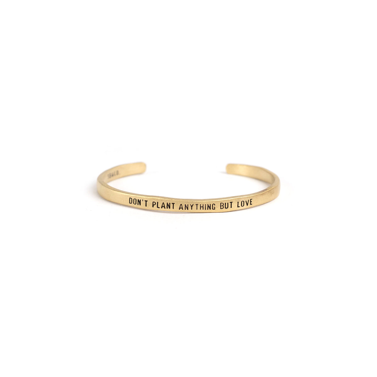 Articles of Love Collection - Brass Cuff