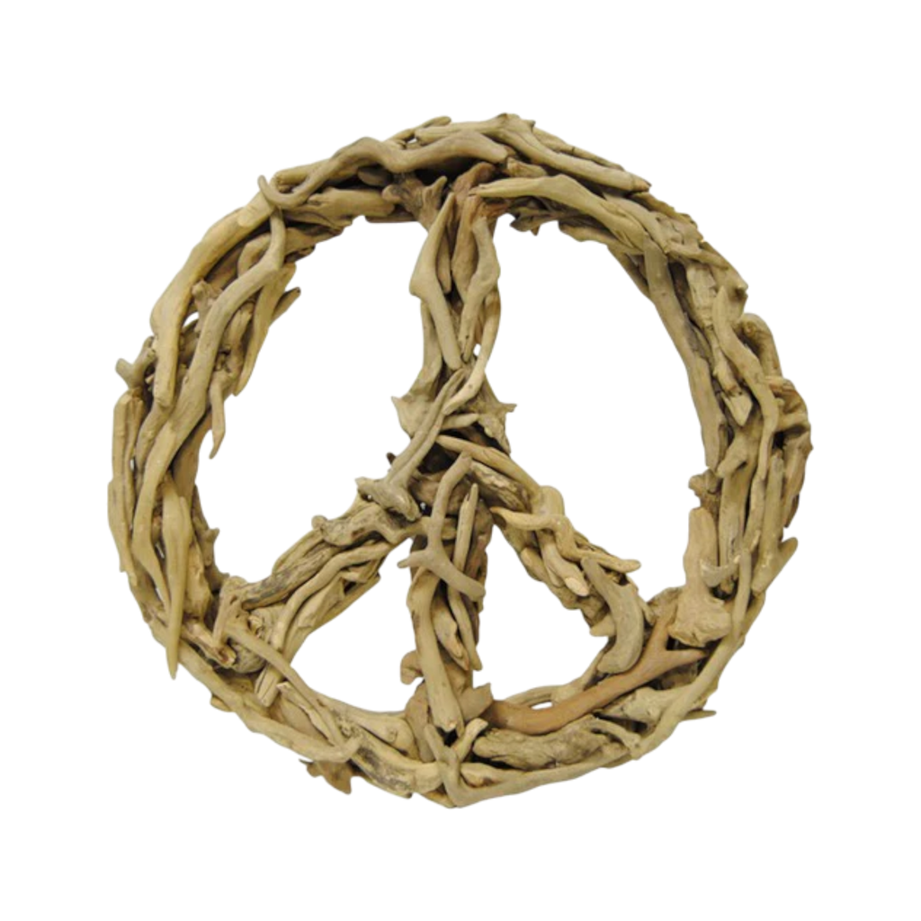 Peace Sign Driftwood