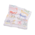 Stacked Animals Swaddle Blanket