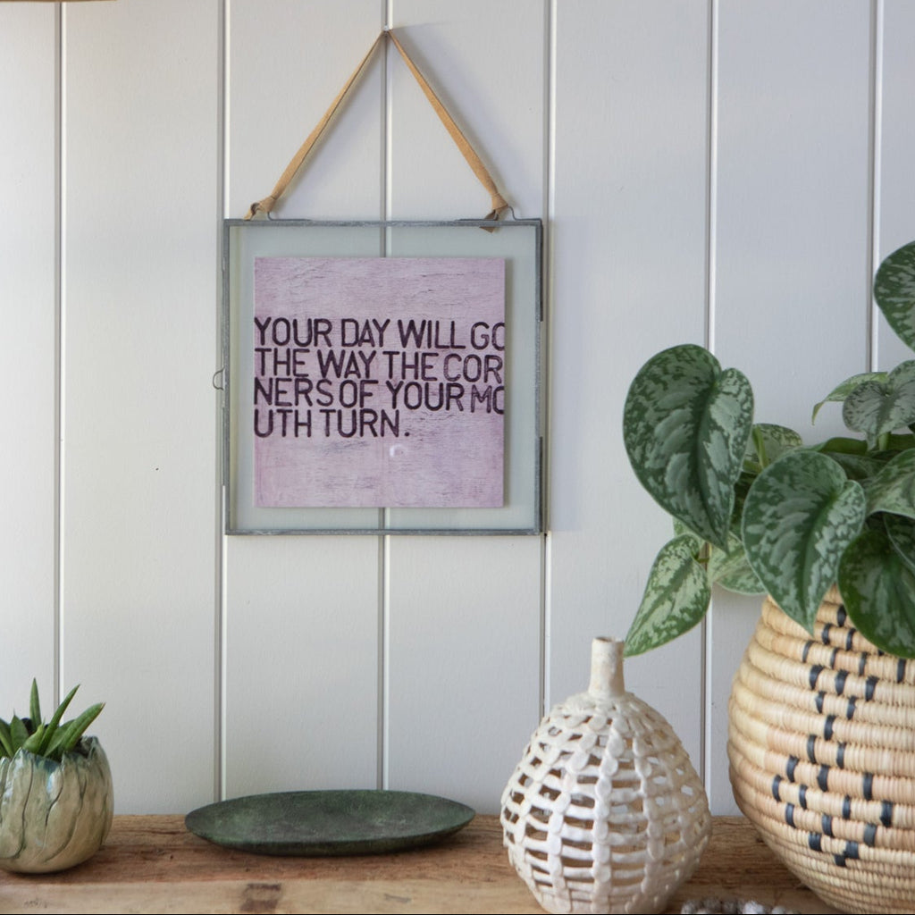 Your Day Will Go Art Poster - 12x12