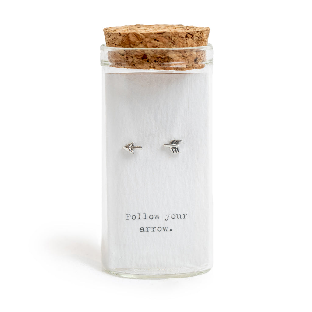 Arrow - Message in a Bottle Earring Collection
