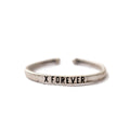 ***X Forever Stackable Ring