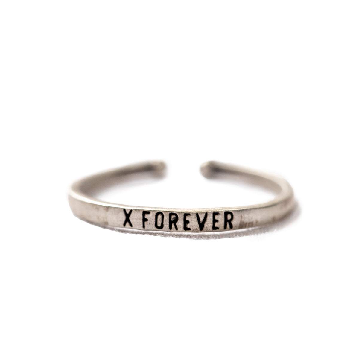 ***X Forever Stackable Ring
