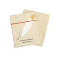 Feathers Appear When Angels Are Near Feather Card